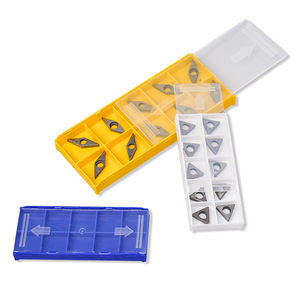 Caja de embalaje de plástico con inserto de <span class=keywords><strong>carburo</strong></span> dentado de diseño para herramienta de corte CNC Caja de embalaje de herramientas CNC la caja de plástico - Product Image 3