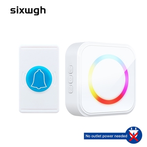Sonnette électronique sans fil intelligente pour la maison, télécommande numérique à très longue portée, pour enfants et personnes âgées, appel sonore ding-dong - Product Image 2