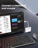 Adaptador de Tarjeta de Memoria USB C a MicroSD/SD para iPhone 15 16/iPad mini/Mac/Laptop, Adaptador de Tarjeta de Memoria USB-C/Tipo C para iMac, MacBook Pro Air