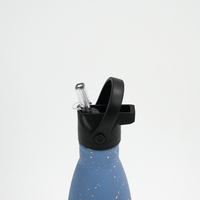Bouteille isotherme sous vide 500 ml en acier inoxydable à double paroi, thermos pour les voyages en plein air, le fitness, garde au chaud et au froid pendant 24h