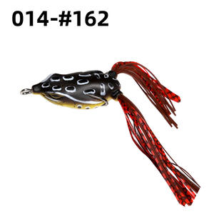 AOCLU appâts de pêche artificiels en plastique naturel doux saut grenouille leurre flottant Topwater <span class=keywords><strong>nageur</strong></span> 4.5cm 5.5cm 6.5cm - Product Image 2