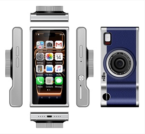 กล้องพกพาแบบพกพา โทรศัพท์มือถือแบบสองซิม 3G โทรศัพท์มือถือขนาด 3.75 นิ้ว สมาร์ทโฟนขนาดเล็กพิเศษและน้ำหนักเบา A10 Ultra Mini - Product Image 4