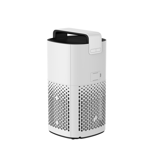 Smart Air Purifier With HEPA Filter Aromatherapy Features EU/US Plug-Portable Electric Air Cleaner With Change Reminder