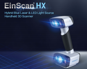 Escáner 3D Industrial HX HX2 Einscan, Escáner Láser Portátil de Color Real para Ingeniería Inversa - Product Image 3