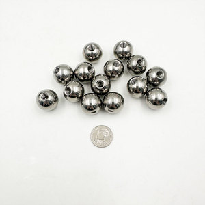 ลูกเหล็กขนาดเล็ก GCR15ลูกกลมสเตนเลสสตีลเจาะแบบครึ่งรูสำหรับตาบอด - Product Image 6
