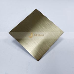 Plaque décorative en acier inoxydable couleur or pour usage mural/plafond intérieur, pliage, découpe, soudage, épaisseur personnalisable - Product Image 6