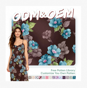 Bán Nhà máy cung cấp chống nhăn in kỹ thuật số vải 100D voan vải cho Ăn mặc - Product Image 1