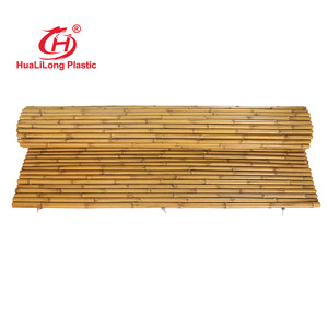 Pannelli per Recinzione in Bambù Moderni e di Lusso Resistenti alla Corrosione, Telaio in Ferro Zincato PVC, Impermeabili e Antifurto per Uso Esterno/Interno - Product Image 5