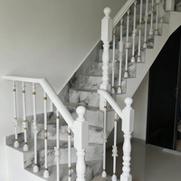 Rampe d'escalier et balustrade de balcon au design moderne et luxueux, facile à installer, idéale pour appartements, très vendue