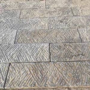 Ancienne dalle de pierre naturelle pure en pierre bleue pour pavés de jardin et de parc, origine Jining Jiaxiang - Product Image 2