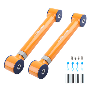 Kits de bras de commande supérieurs arrière réglables complets, or/gris, 2X 0-8 pouces, pour <span class=keywords><strong>Jeep</strong></span> Wrangler <span class=keywords><strong>TJ</strong></span> 1997-2006 - Product Image 2