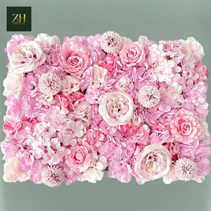 <span class=keywords><strong>Sfondo</strong></span> di Fiori Artificiali Premium 60*40cm, Rose Rosa Champagne in Seta, <span class=keywords><strong>Sfondo</strong></span> Fotografico per Vetrine e Feste di Compleanno - Product Image 3