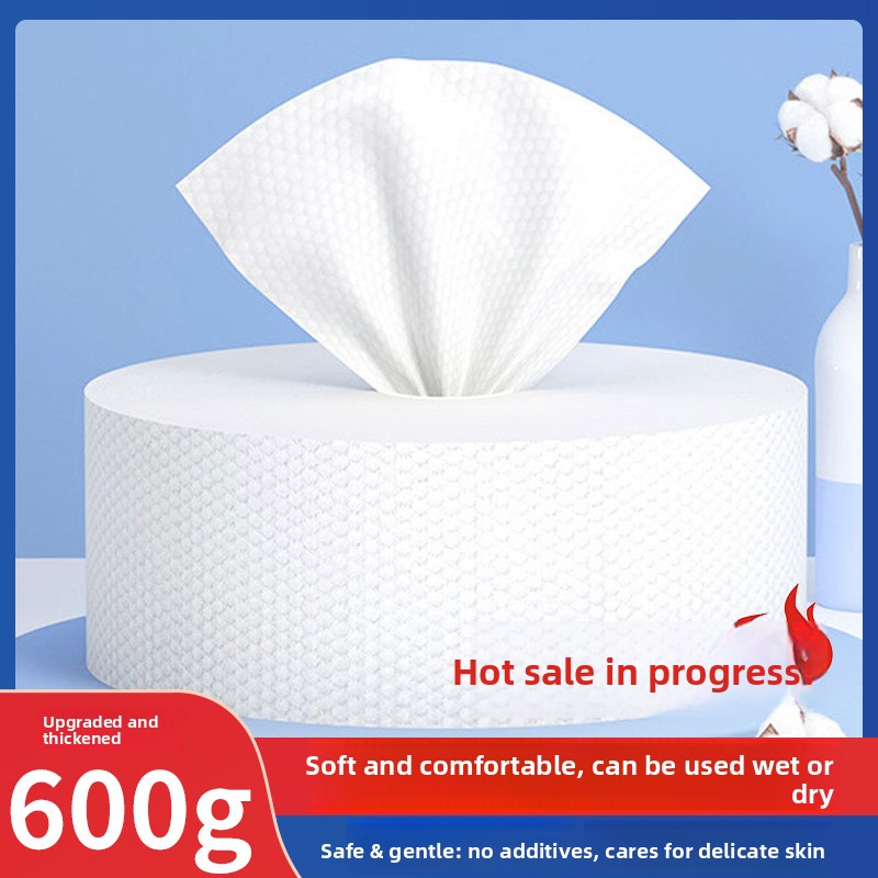 Large Roll Disposable Cotton Beauty Face Towel For Beauty Salons-Wholesale Model CM01