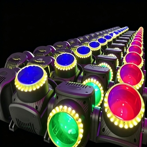 Barre de projecteurs mobiles 5x120W avec zoom, lumière de scène LED RGBW pour DJ, discothèque, concert, fête, DMX512 - Product Image 1