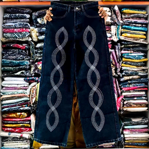 Jeans Skinny a Vita Alta da <span class=keywords><strong>Donna</strong></span>, Traspiranti, Lavaggio Chiaro, Eleganti, Stile Bohémien, <span class=keywords><strong>Pantaloni</strong></span> Dritti <span class=keywords><strong>alla</strong></span> <span class=keywords><strong>Caviglia</strong></span> - Product Image 5