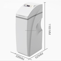 Adoucisseur d'eau électrique domestique compact 60L Duplex avec cartouche filtrante en résine pour traitement des eaux usées