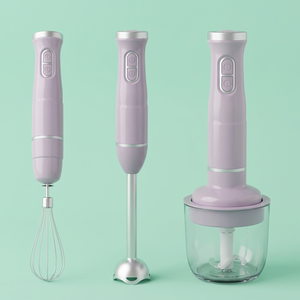 خلاط يدوي منزلي متعدد السرعات مع ملحق لصنع رغوة الحليب للمطبخ المنزلي - Product Image 4