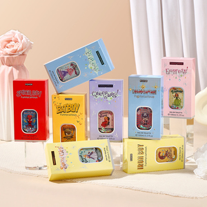 Lot de 12 brumes corporelles <span class=keywords><strong>parfum</strong></span>ées pour enfants, 100 ml, en boîte de présentation PDQ, avec personnages de dessins animés amusants (Empress, Princess, Spider Boy) - Product Image 6