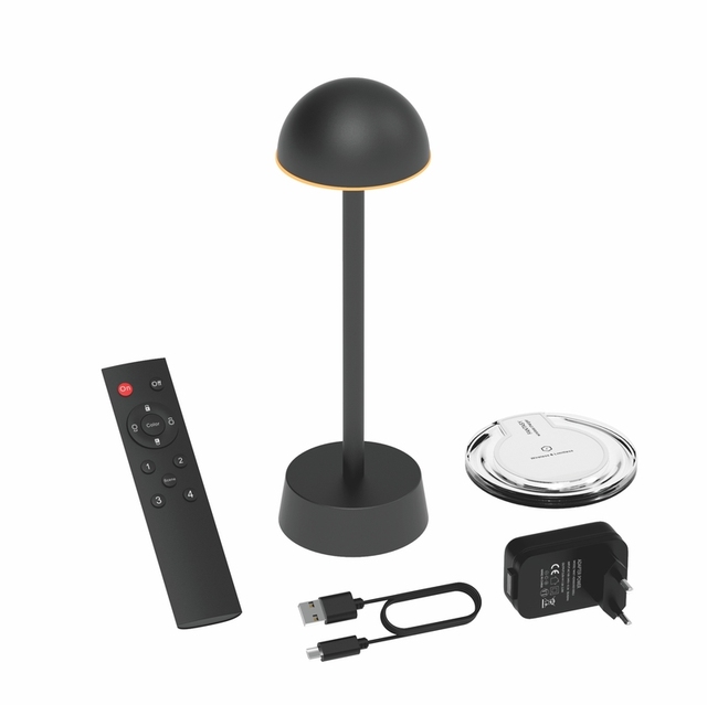 Phone Control Rechargeable Table Lamp Set Bedroom Living Room Bedside bar Table Lamp  Cordless Table Lamp
