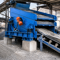 Mehrdeck-Vibrationssiebmaschine für Steinbruch-Aggregat- und Mineralverarbeitung
