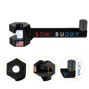 Bow Buddy Car Headrest Hook 6.3 Inch Black PLA Bow And Arrow Holder For Arrow Equipment Accessories - Product Image 5