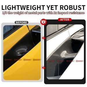 มือจับประตูรถยนต์ McLaren 720s แบบ OEM ผลิตจากคาร์บอนไฟเบอร์แห้ง สำหรับตกแต่งภายนอกรถยนต์ - Product Image 3