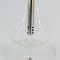 Chaude allemagne acier inoxydable narguilé OEM ODM allemand Shisha SS narguilé haute qualité Chicha fumer tuyau