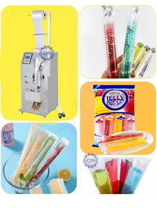 Three Sides <b>Seal</b> Water Sachet Packing Machine Maquina De Palitos De Hielo Automatic Ice pop Machine - Product Image 4