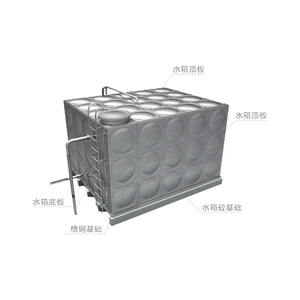 Réservoir d'eau sous pression en acier inoxydable, best-seller en Europe, pour chauffage et refroidissement, capacité 500 litres, pour stockage d'eau chaude - Product Image 2