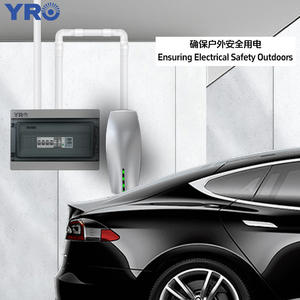 กล่องจ่ายไฟ YRO แบบกันน้ำ IP65 วัสดุ ABS PCABS สำหรับใช้งานกลางแจ้ง แถวที่ 1-3 ปรับแต่งได้ตามต้องการ DIY - Product Image 3