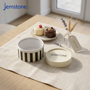 Custom Design Eco Food Grade Round Cardboard <b>Gift</b> <b>Box</b> Chocolate Cookies Cheesecake Paper Tube for Bakery Cylinder Packaging - Product Image 3