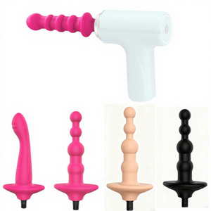 Ventes chaudes 2025 Vente en gros Échantillons Tête de <span class=keywords><strong>pistolet</strong></span> de massage en <span class=keywords><strong>silicone</strong></span> personnalisée unique pour la stimulation musculaire <span class=keywords><strong>électrique</strong></span> Massage des fascias - Product Image 1