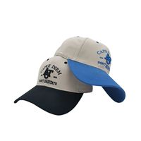 Casquette Baseball Logo Personnalisé Lettre 3D Logo Personnalisé Brodé Chapeau Printemps Eté Femmes Sport Extérieur Protection Solaire Deux Couleurs