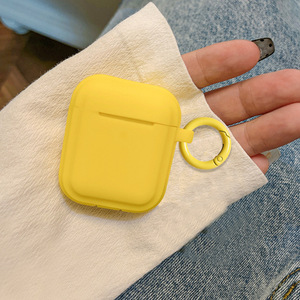 Pour AirPods 1/2/3/Pro One-Piece Design Case Housse en silicone souple Plusieurs couleurs Coque de protection antichoc - Product Image 6