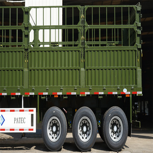 Semi-<span class=keywords><strong>remorque</strong></span> d'occasion à suspension pneumatique en acier à 3 essieux <span class=keywords><strong>pour</strong></span> le transport de bovins et de chevaux. - Product Image 2
