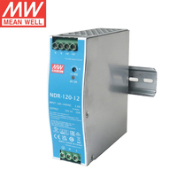 Alimentation électrique sur rail DIN MEAN WELL 12V 24V 48V 75W 120W 240W 480W Meanwell, alimentation électrique industrielle Edr Ndr 5A 10A 20A SMPS