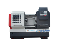 CK6180 Usinage de précision de tour CNC de grand diamètre pour arbres longs et bagues