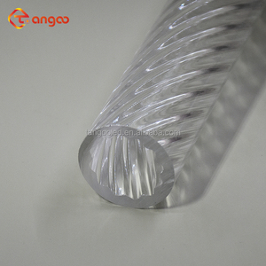 Trong suốt linh hoạt Acrylic khuếch tán ống nhựa nóng uốn ren Vòng Bìa PMMA bên trong Xoắn/xoắn ốc/hơi say Ống - Product Image 2