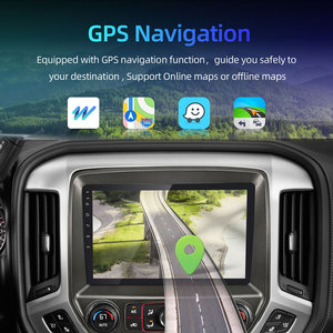 วิทยุติดรถยนต์ระบบแอนดรอยด์หลายภาษา ขนาด 10 นิ้ว พร้อมระบบนำทาง GPS WiFi BT หน้าจอสัมผัส สำหรับรถเชฟโรเลต ซิลเวอราโด ปี 2014-2018 และ GMC เซียร์รา - Product Image 4