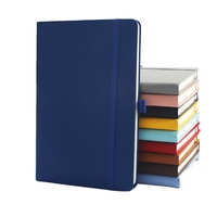 Cuaderno de Tapa Dura A5 de Cuero PU con Encuadernación Cosida con Hilo, 100 Hojas, Juego de Caja de Regalo con Logotipo Personalizado, Agenda