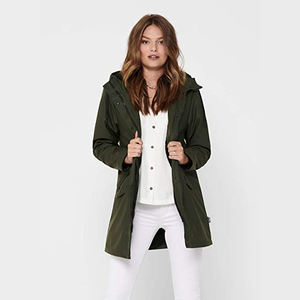 Fashion Warm Liner <strong>Parker</strong> Raincoat New Casual Winter Jacket <strong>Women</strong> Long Hooded Parka Fur Collar Long Rain Coat - Product Image 2