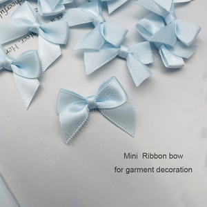 E-Magic Mini ruban en polyester de 3mm 196 couleurs, nœuds en satin préfabriqués personnalisés pour la décoration de sous-vêtements <span class=keywords><strong>et</strong></span> de vêtements, vente en gros - Product Image 4