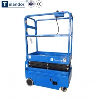 Mini-élévateur à ciseaux électrique compact de haute qualité 3m 240kg pour chantiers de construction restreints Livraison rapide