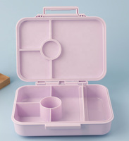 Boîte à lunch bento Oumego personnalisable avec logo, écologique, portable, étanche, micro-ondable, réutilisable, grande capacité, de qualité alimentaire