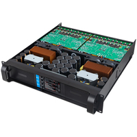 Amplificateur de puissance audio professionnel Enping FP20000Q 2350W Classe TD en métal pour basses, 18 pouces, 8/4/2 Ohm, extérieur, 4 canaux, facteur de damping >400