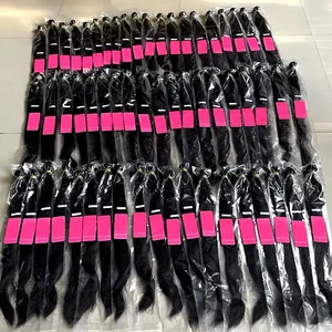 卸売Cheveux Naturelヘアバンドル10A12Aキューティクルアラインバージンヘアベンダー生ベトナムブラジル人毛