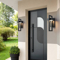 Nuevo caliente IP65 impermeable al aire libre luces LED Durable grueso aluminio Solar AC fuente de alimentación jardín patio iluminación decorativa