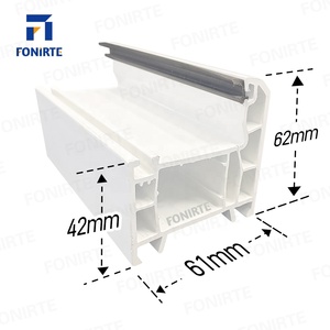 Chứng Nhận CE Cửa Sổ UPVC Nhựa PVC Hồ Sơ Rỗng Sản Xuất Tại Trung Quốc - Product Image 1