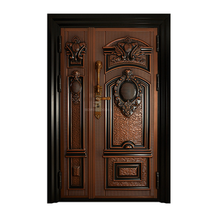 Bowdeu – porte d'entrée d'usine, extérieur pare-balles, luxe, extérieur résidentiel, sécurité, porte en aluminium moulé - Product Image 1