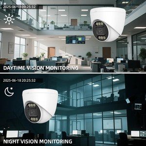 4k 8MP PoE đầy đủ màu sắc HD IP <span class=keywords><strong>Camera</strong></span> Dome trong nhà hai cách âm thanh IR-CUT 2.8mm3. 6mm6mm H264/H265 tầm nhìn ban đêm CCTV máy ảnh - Product Image 6